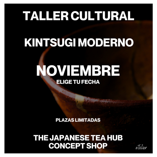 TALLER presencial técnica japonesa reparación cerámica KINTSUGI