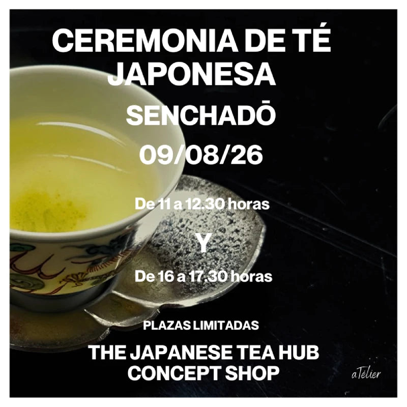 EXPERIENCIA presencial ceremonia té japonés tradicional senchadō UNICA FECHA