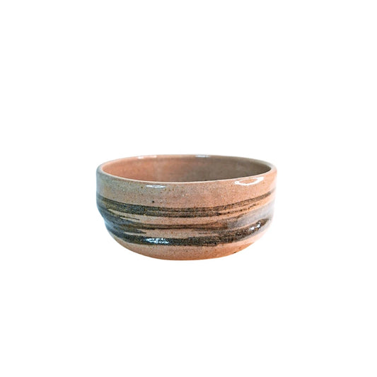 AKAHADA YAKI matcha chawan bol japonés cerámica sin esmaltar MASATO OSHIO 250 ml