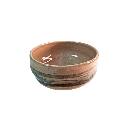 AKAHADA YAKI matcha chawan bol japonés cerámica sin esmaltar MASATO OSHIO 250 ml