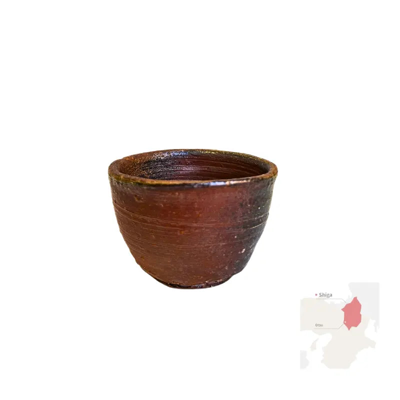 SHIGARAKI YAKI vaso ceramica japonesa yunomi YAKISHIME 100 ml