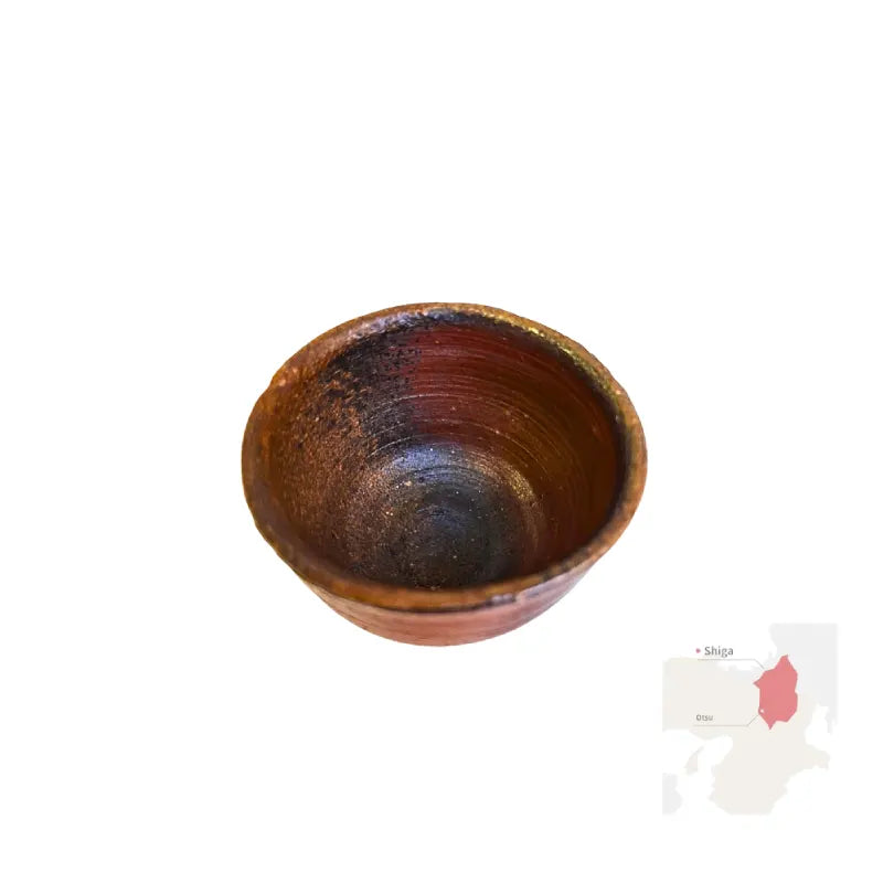 SHIGARAKI YAKI vaso ceramica japonesa yunomi YAKISHIME 100 ml