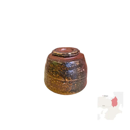 SHIGARAKI YAKI vaso ceramica japonesa yunomi YAKISHIME 100 ml