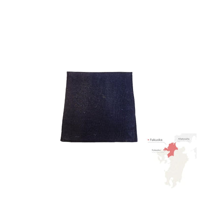 POSAVASOS artesanía textil japonesa tradicional KURUME KASURI  10 x 10 cm