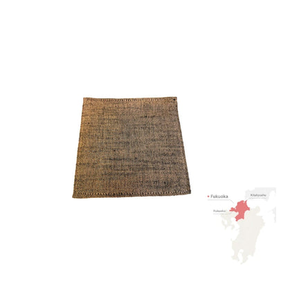 POSAVASOS artesanía textil japonesa tradicional KURUME KASURI  10 x 10 cm