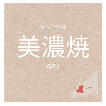 PREORDEN MINOYAKI soporte cerámica esmaltada peana porta-chasen GIFU