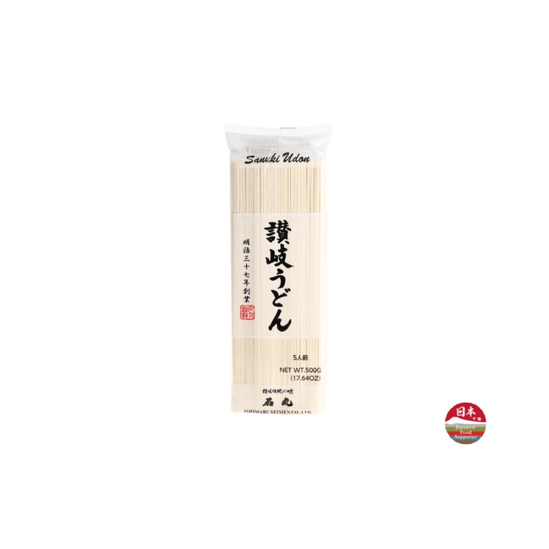 PREORDEN UDON auténticos fideos anchos japoneses de trigo SANUKI UDON 500 g