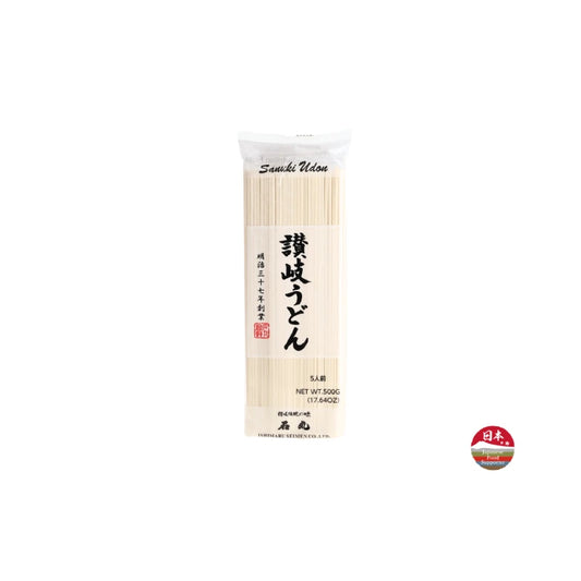 PREORDEN UDON auténticos fideos anchos japoneses de trigo SANUKI UDON 500 g