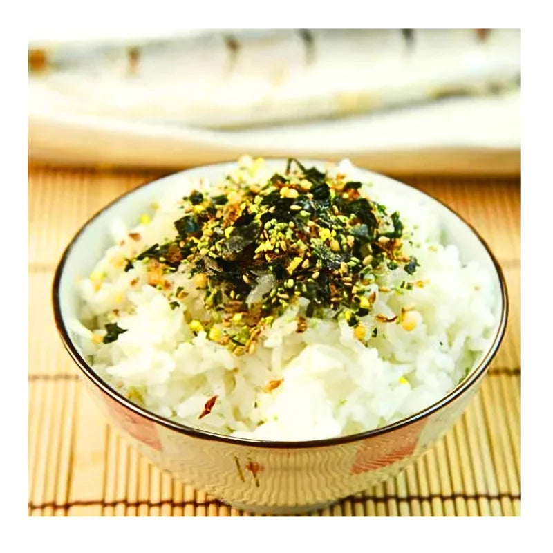 FURIKAKE japonés auténtico alga nori verdura o wasabi NIHON KAISUI 50 g