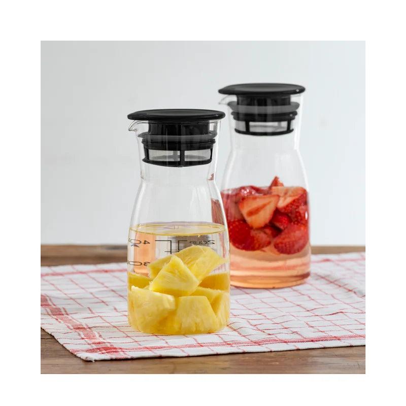 HARIO botella borosilicato con tapadera filtro 700 ml