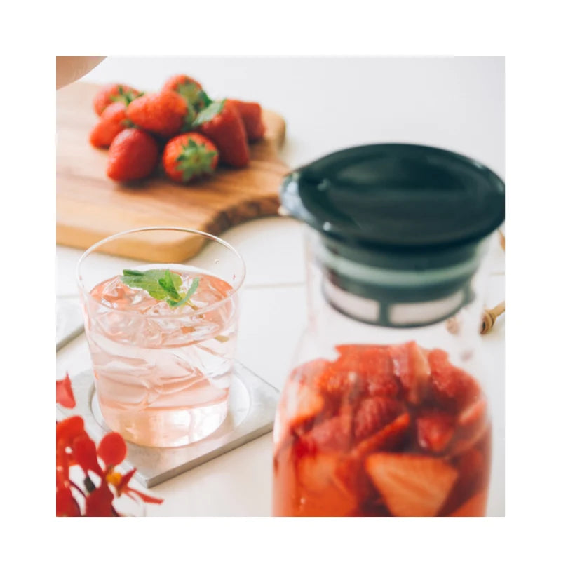 HARIO botella borosilicato con tapadera filtro 700 ml