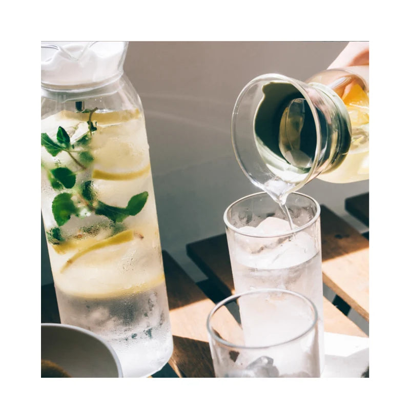HARIO botella borosilicato con tapadera metálica especial 900 ml
