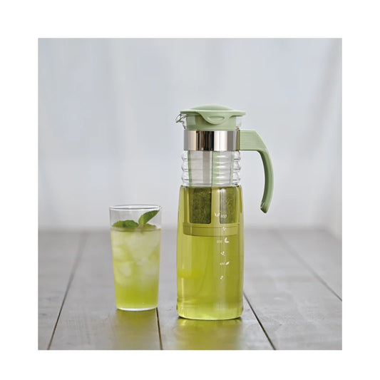 HARIO botella borosilicato con asa y filtro 1200 ml