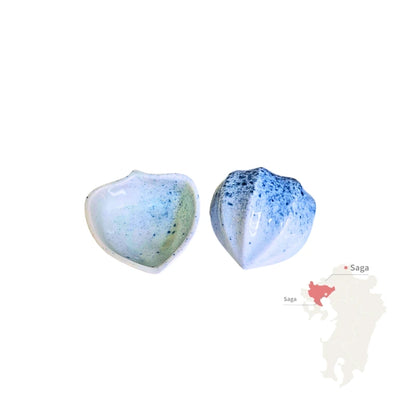 ARITA YAKI cajita porcelana jikibako physalis para snacks y dulces SAGA