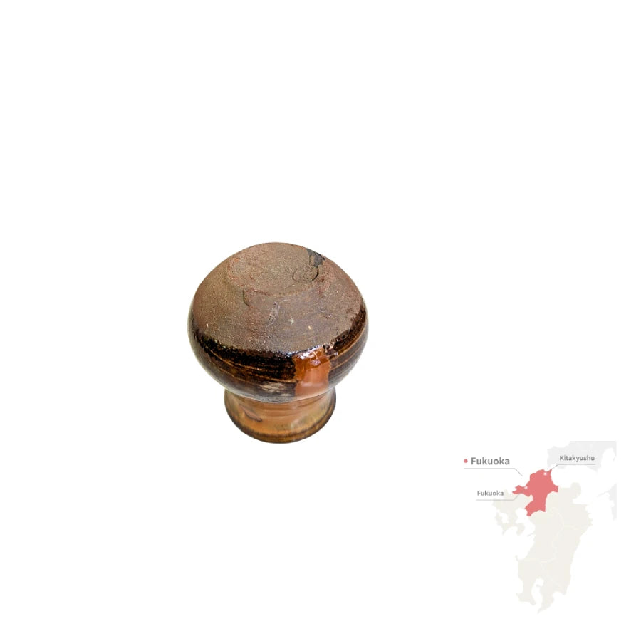 TAKATORI YAKI mini jarrones artesanía cerámica esmaltada Tohomura FUKUOKA