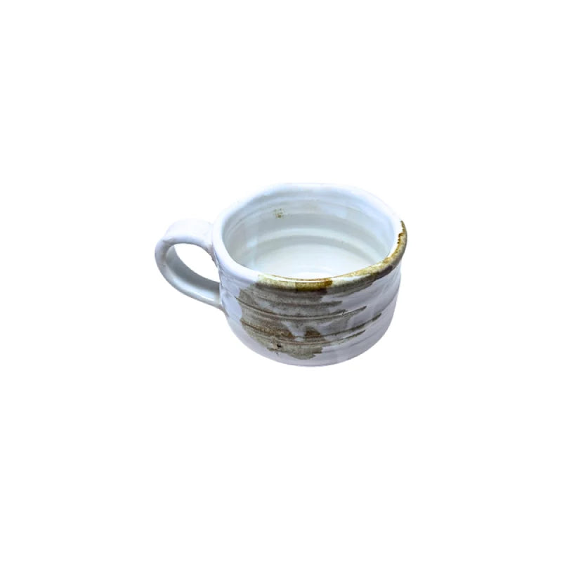 HAGI YAKI taza cerámica esmaltada tradicional Shirahagi HAGIDONO 150 ml