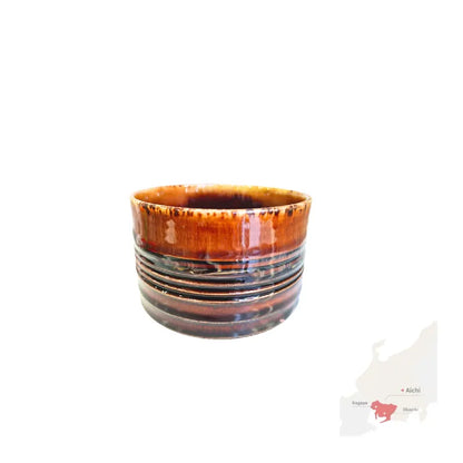 SETOYAKI MATCHA cuenco chawan tazón HAN TSUTSU GATA 250 ml