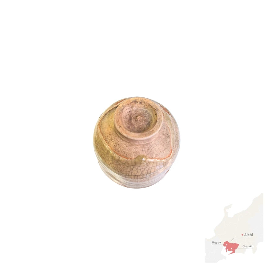 Ō IDO matcha chawan cerámica esmaltada craquelada KANNYŪ 300 ml