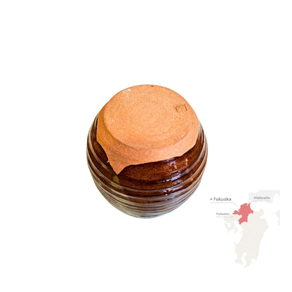TAKATORI YAKI chawan matcha artesanía cerámica esmaltada AMEYU 300 ml