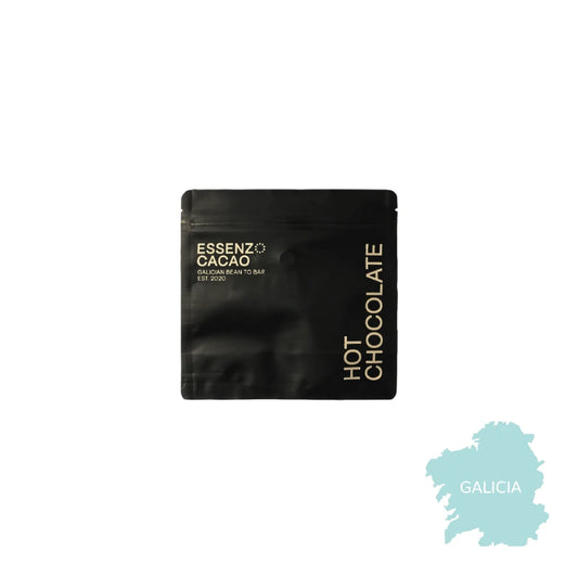 HOT CHOCOLATE bean to bar artesano de origen Galicia Essenzo SEMULIKI UGANDA 72%