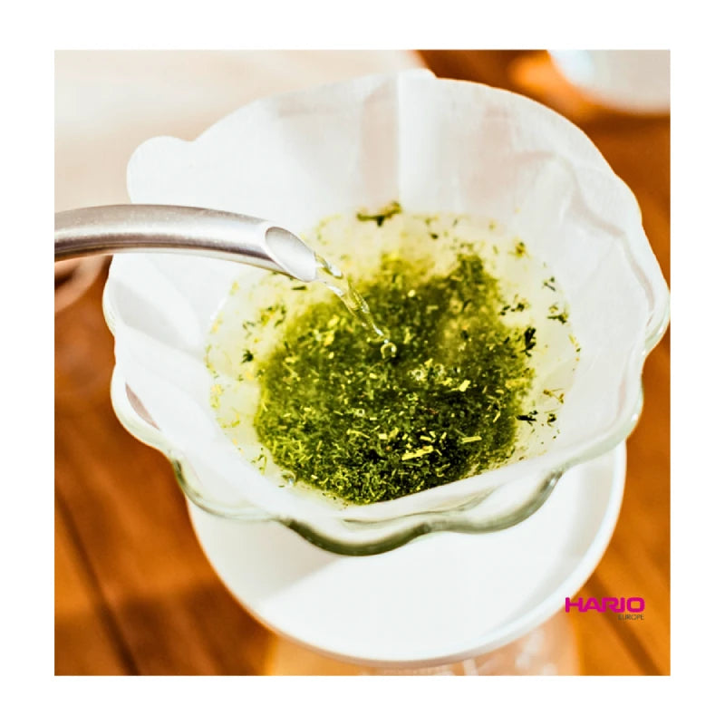 PREORDEN HARIO infusor tulipa con redoma para té frío y caliente BOROSILICATO PATENTADO