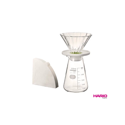 PREORDEN HARIO infusor tulipa con redoma para té frío y caliente BOROSILICATO PATENTADO