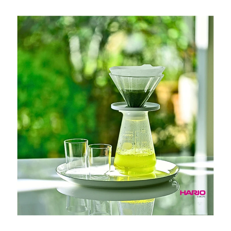 PREORDEN HARIO infusor tulipa con redoma para té frío y caliente BOROSILICATO PATENTADO