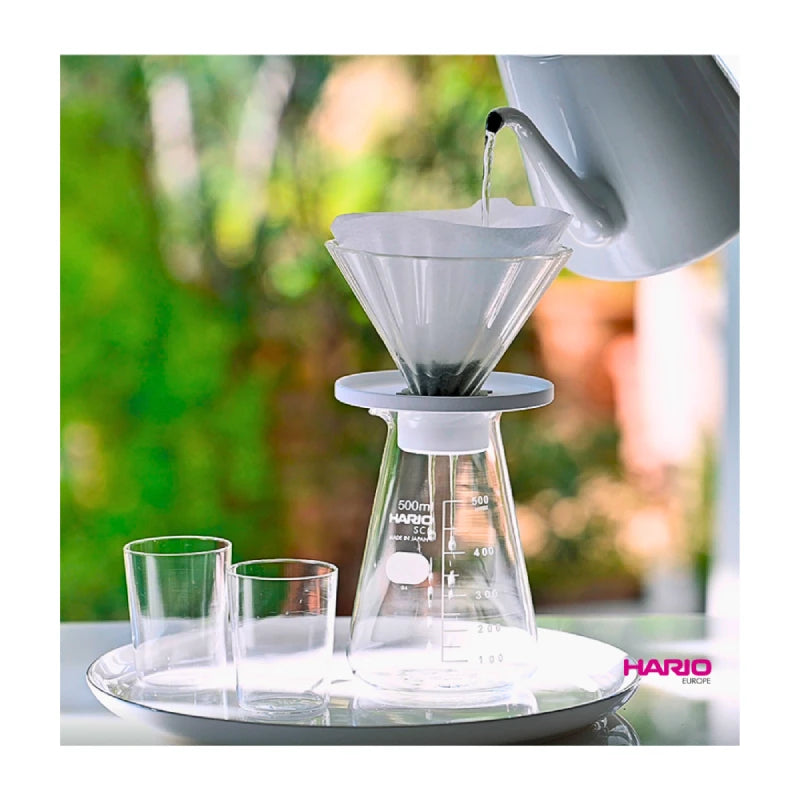 PREORDEN HARIO infusor tulipa con redoma para té frío y caliente BOROSILICATO PATENTADO