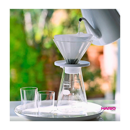 PREORDEN HARIO infusor tulipa con redoma para té frío y caliente BOROSILICATO PATENTADO