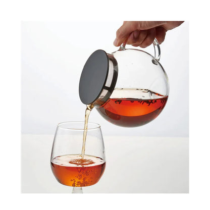 HARIO jarra tetera esférica borosilicato con filtro metálico 600 ml