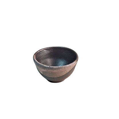 MINOYAKI juego sake negro textura mate tokkuri ochoko GIFU SET
