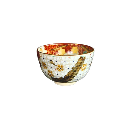 KYO YAKI bol chawan matcha japonés cerámica RAKUHŌ 300 ml