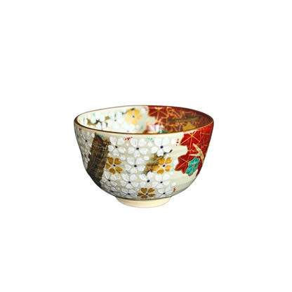 KYO YAKI bol chawan matcha japonés cerámica RAKUHŌ 300 ml