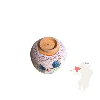 IMARI YAKI matcha chawan japonés cerámica shino AZUCHI GAMA 250 ml