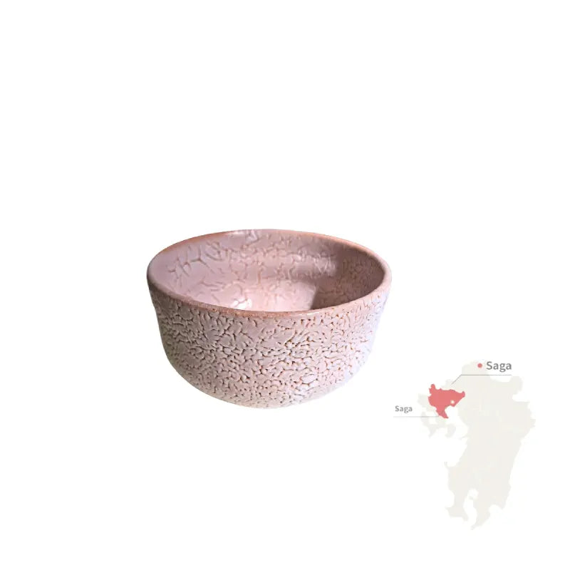 IMARI YAKI matcha chawan japonés cerámica shino AZUCHI GAMA 250 ml