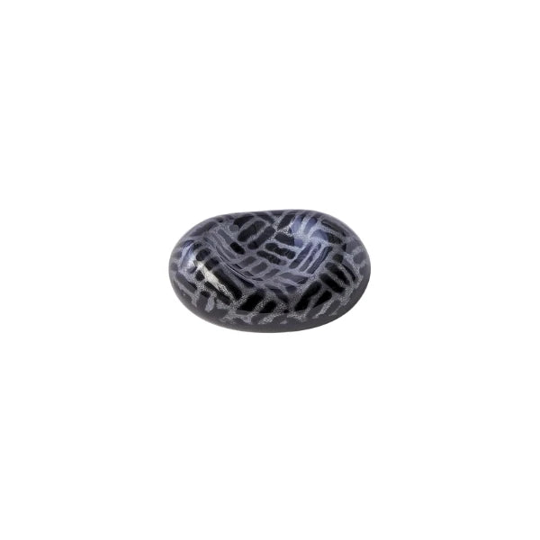 HASHIOKI soporte palillos chashaku cerámica esmaltada MINO YAKI