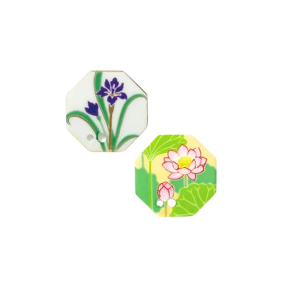 KIYOMIZU YAKI KAORITATE soporte peana incienso cerámica flores EDICIÓN LIMITADA