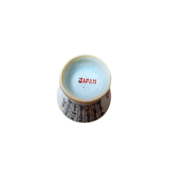 KUTANI YAKI ochoko vaso sake licor nihonshu Ishikawa SET