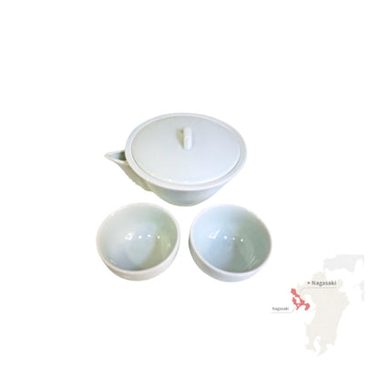 HASAMI YAKI tetera hōhin yunomi japonés sencha set NAGASAKI