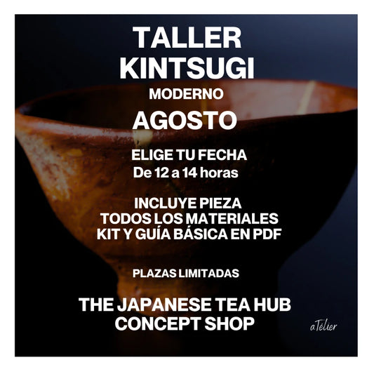TALLER presencial técnica japonesa reparación cerámica KINTSUGI