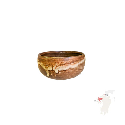 KARATSU YAKI matcha bol cuenco chawan Wa Nari SAGA 250 ml