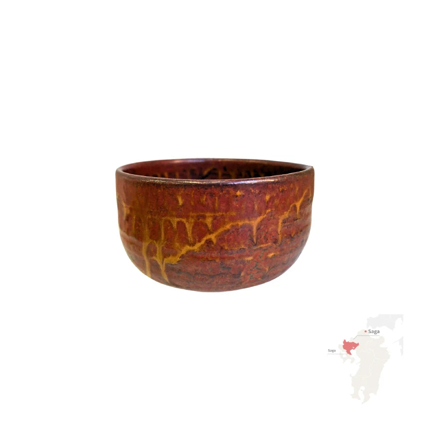 KARATSU YAKI matcha bol cuenco chawan SAGA 250 ml