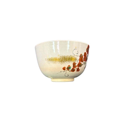 KYO YAKI bol chawan matcha japonés cerámica SHŌKŌ KATŌ 300 ml