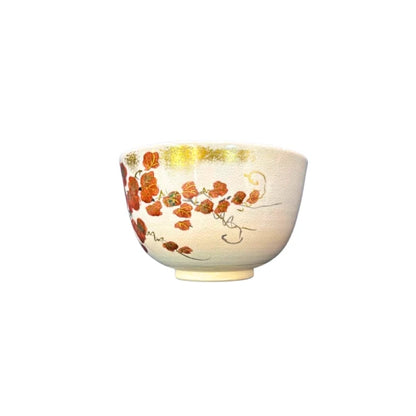 KYO YAKI bol chawan matcha japonés cerámica SHŌKŌ KATŌ 300 ml