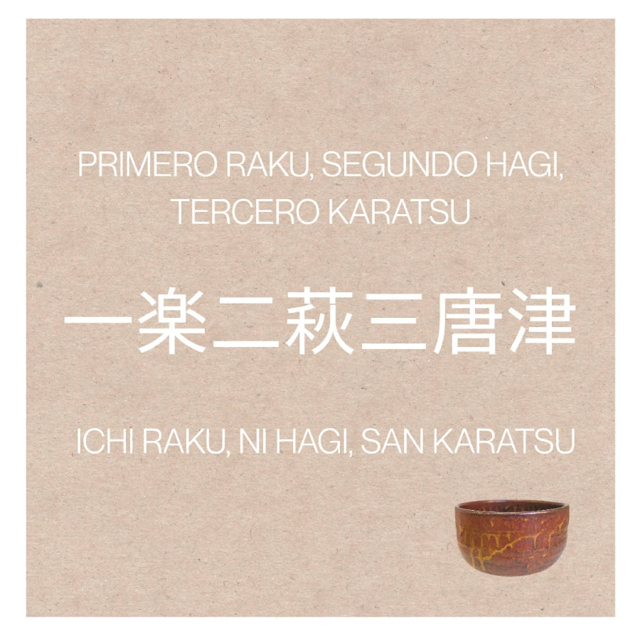 KARATSU YAKI matcha bol cuenco chawan SAGA 250 ml