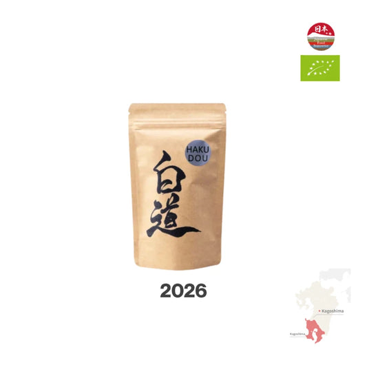 HAKUCHA té blanco orgánico japonés YAKUSHIMA HAKUDŌ cosecha 2026