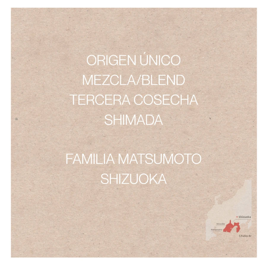 PREORDEN TÉ NEGRO japonés ahumado wakocha Matsumoto Kaneroku SHIMADA 50 g