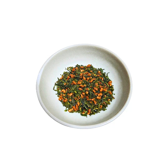 GENMAICHA sencha zairai con arroz tostado Baisen genmai KIRISHIMA 100 g