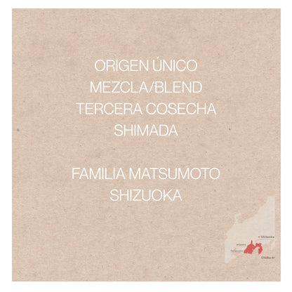 PREORDEN TÉ VERDE japonés tostado y ahumado hojicha SHIMADA 50 g