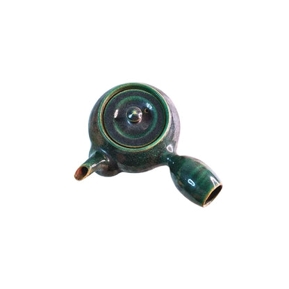 AGANO YAKI tetera japonesa yunomi cerámica yokode kyusu SET
